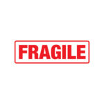 50x150mm Fragile Label