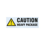 148x50mm Caution Heavy Package Label