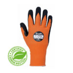 Size 7 TG3240 Orange Traffi Gloves