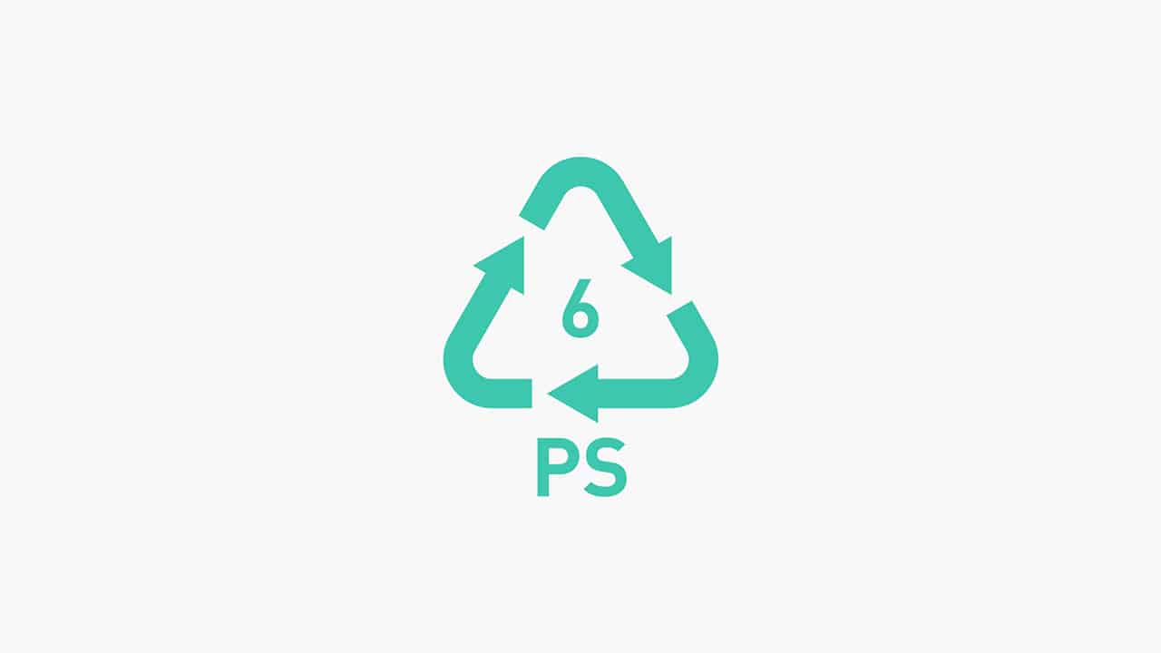 6 PS (Polystyrene) – Non Recyclable Plastic