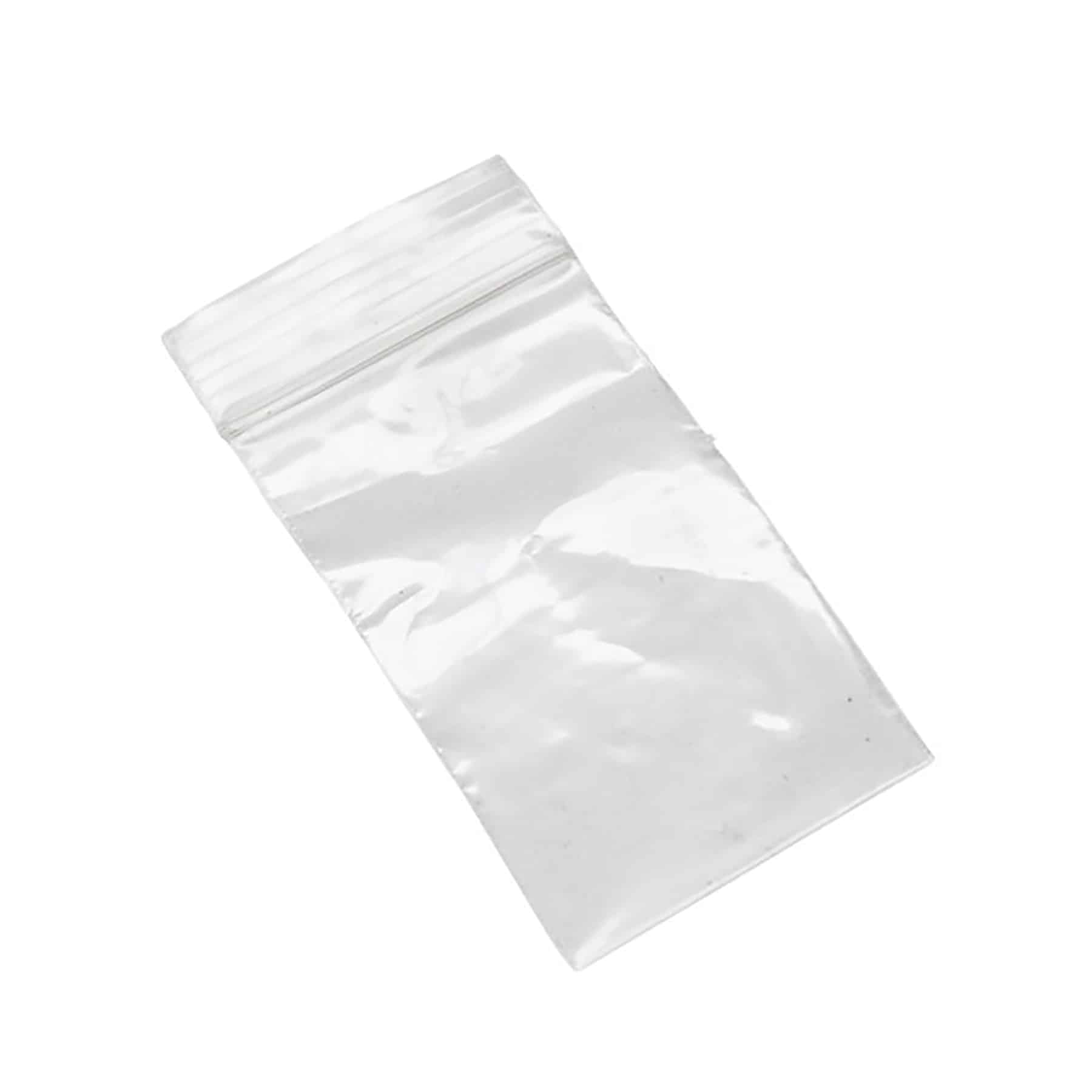 Heavy Duty Grip Seal Re-Sealable Clear Polythene Bags 